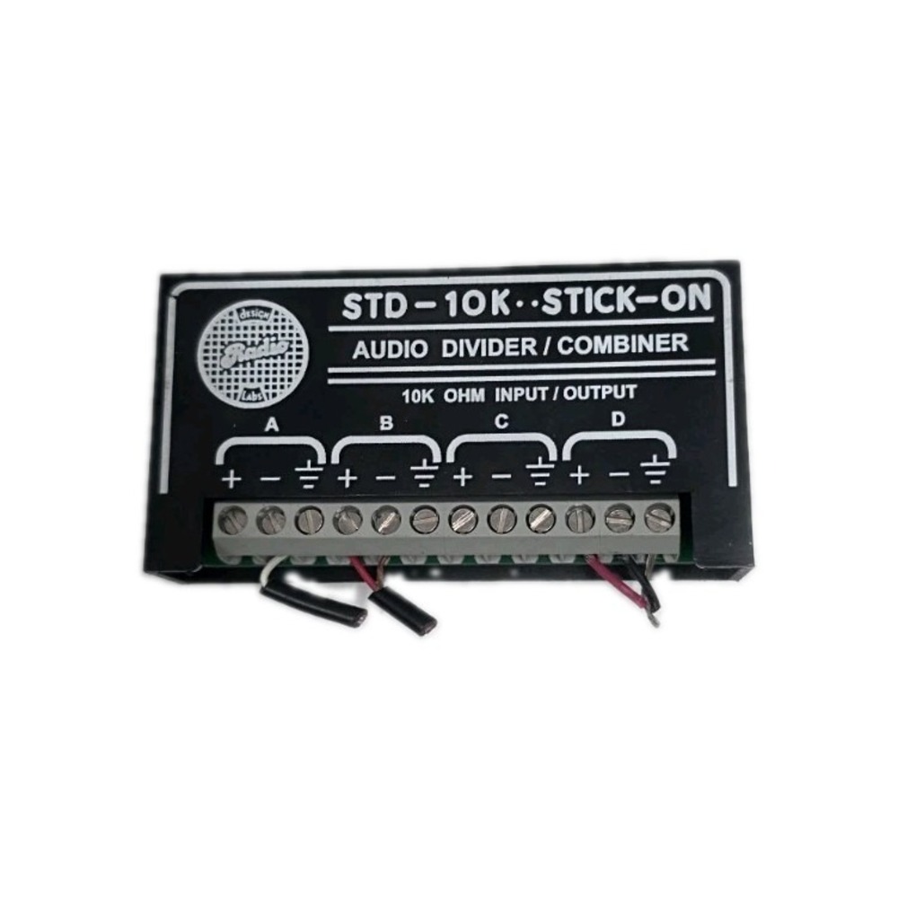RDL STD-10K STICK-ON AUDIO DIVIDER/COMBINER